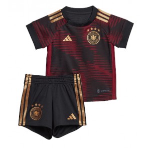 Maillot de foot Allemagne Extérieur enfant Monde 2022 Manches Courte (+ pantalon court)